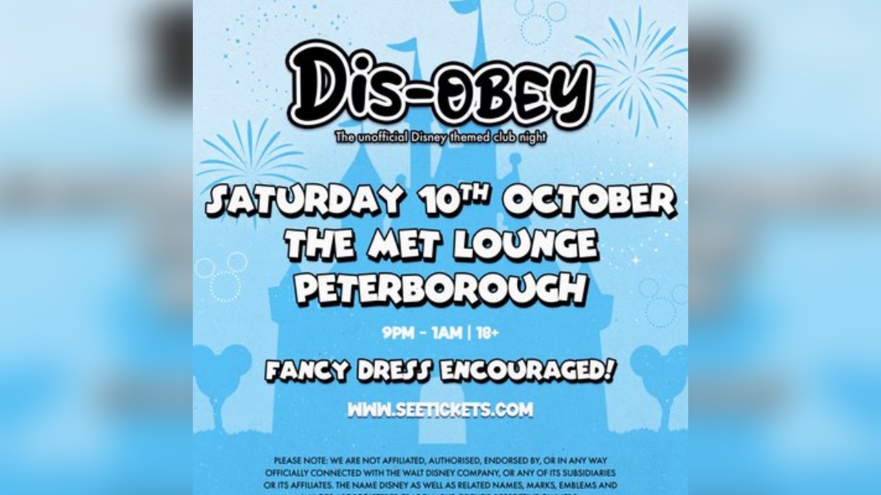 Dis-Obey - The Sound of Disney - in a club night
