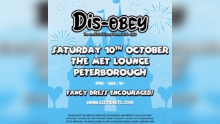 Dis-Obey - The Sound of Disney - in a club night