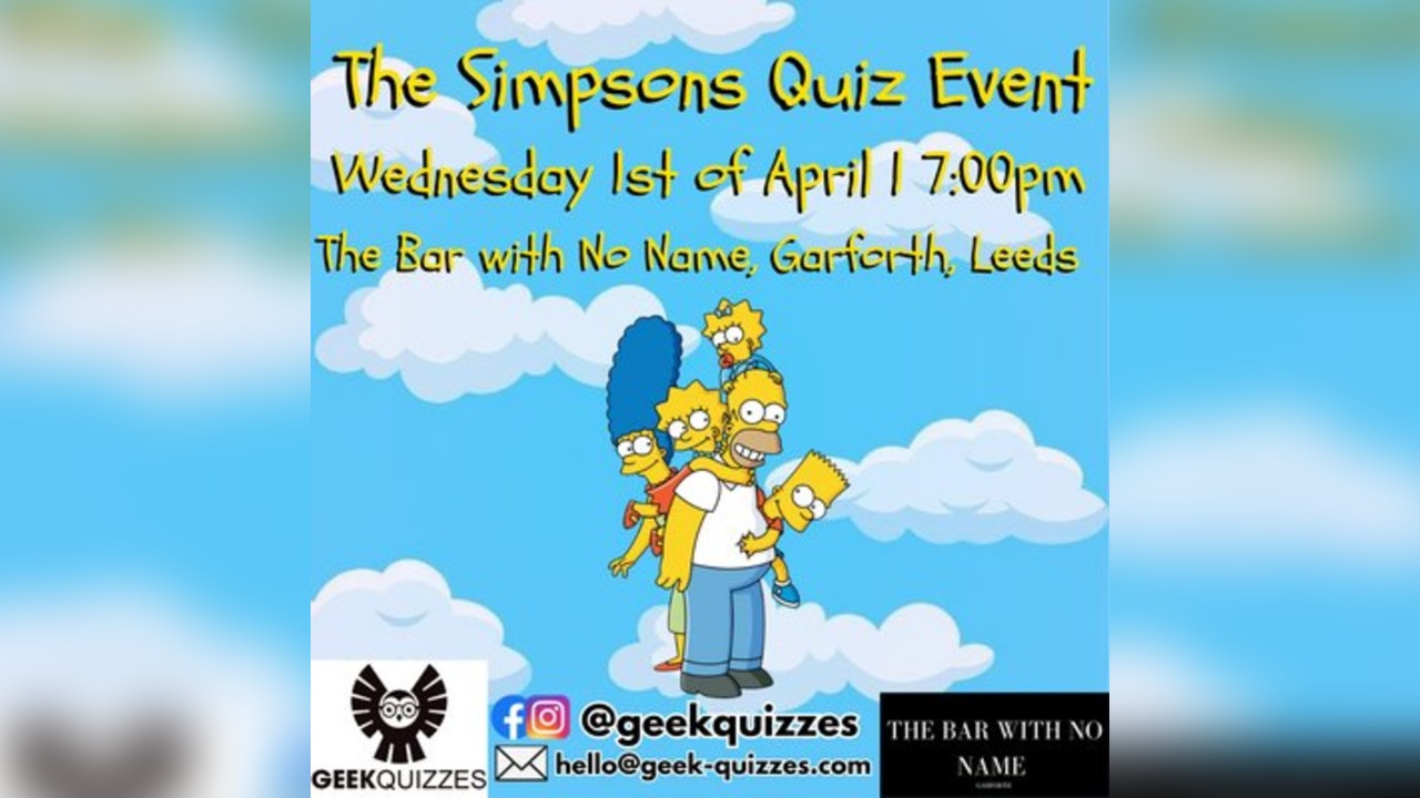The Simpsons Quiz Event