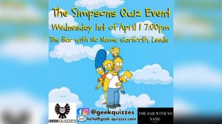 The Simpsons Quiz Event