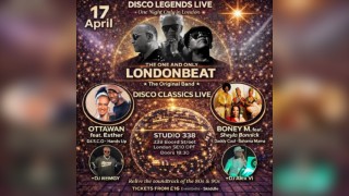 80s & 90s Disco Legends LIVE. Boney M, Londonbeat & Ottawan