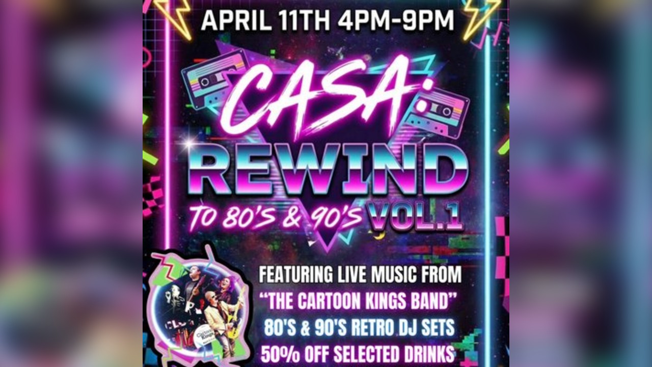 Casa Rewind Vol.1: Over 30's Day Session