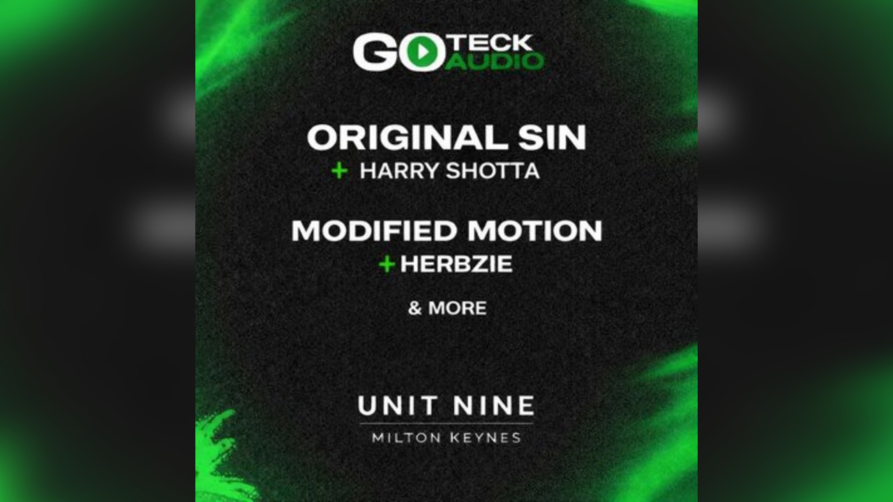 ORIGINAL SIN & MODIFIED MOTION - Unit nine DnB rave