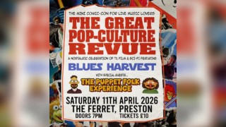 The Great Pop-Culture Revue ft Blues Harvest & Puppet Folk Exp