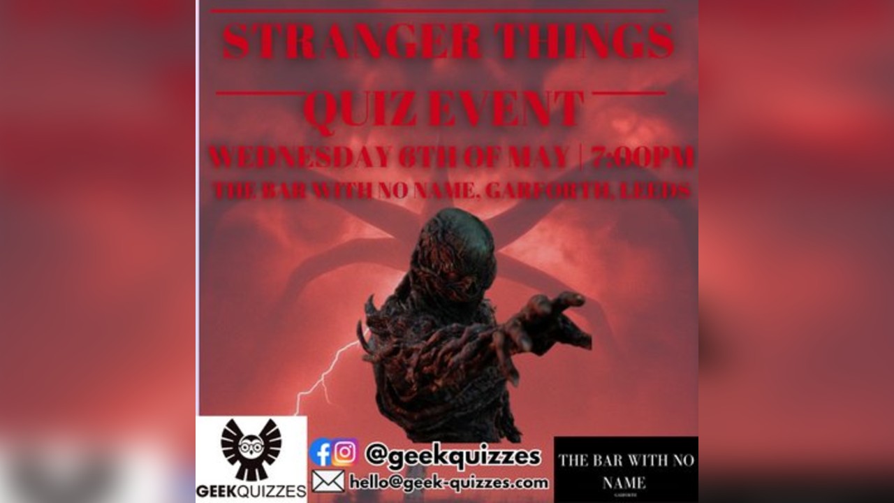 Stranger Things Quiz Event