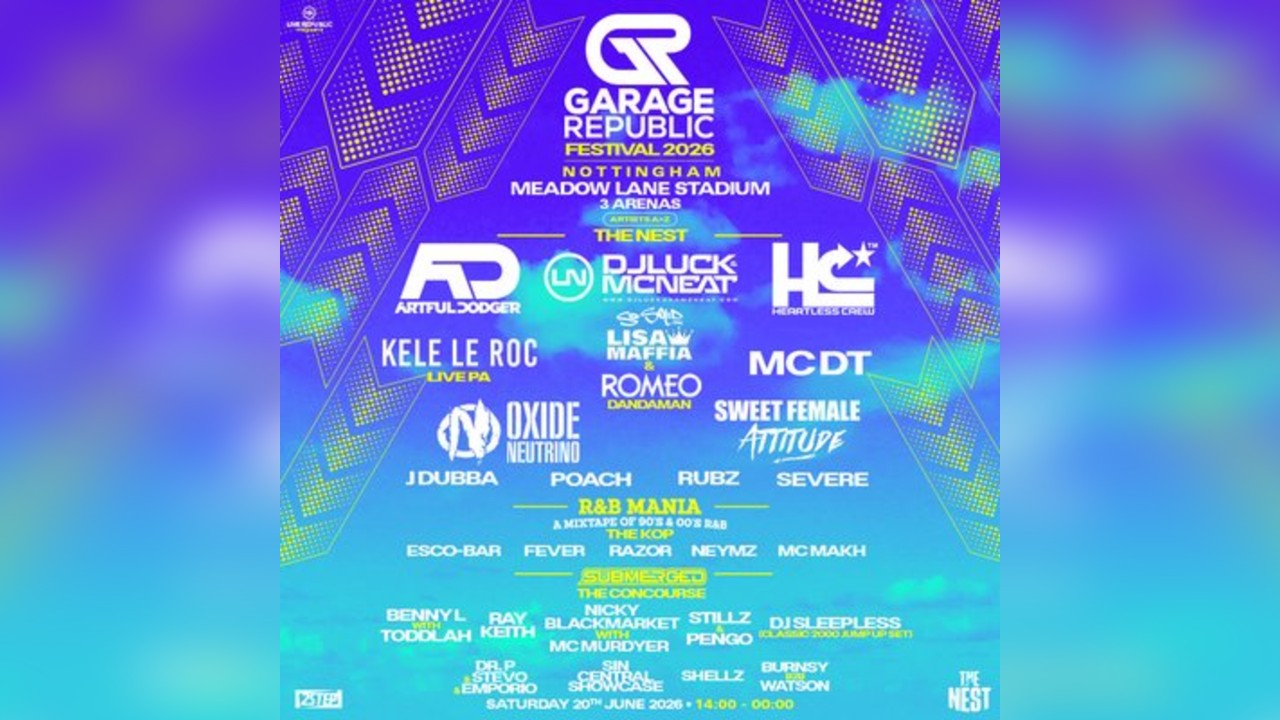 Garage Republic Festival 2026 | Notts County Ground
