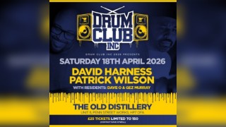 Drum Club Inc with guest David Harness & Patrick Wilson