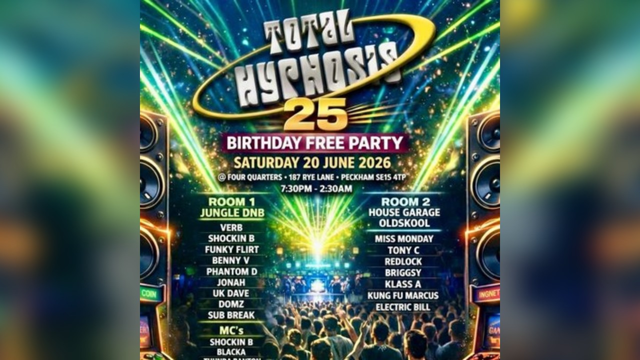 Total Hypnosis 25th Birthday Bash
