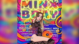 MINX's BDAY DISCO DOODLE