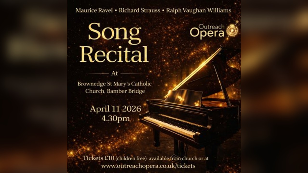 Song Recital at Brownedge St Mary's Catholic Church, Preston