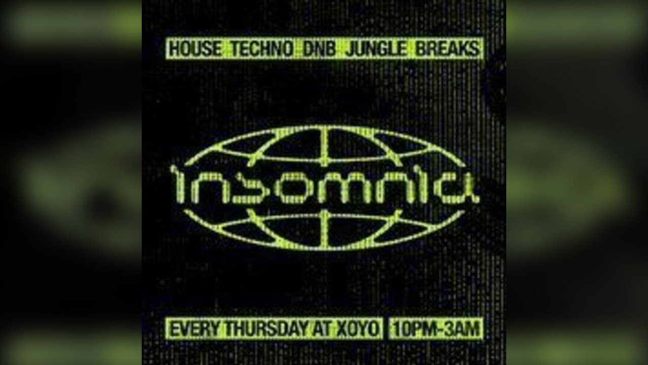 Insomnia London: House, Techno, Drum n Bass, Jungle, Breaks