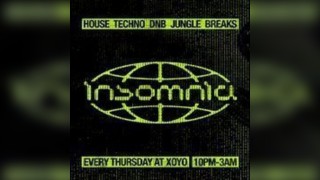 Insomnia London: House, Techno, Drum n Bass, Jungle, Breaks