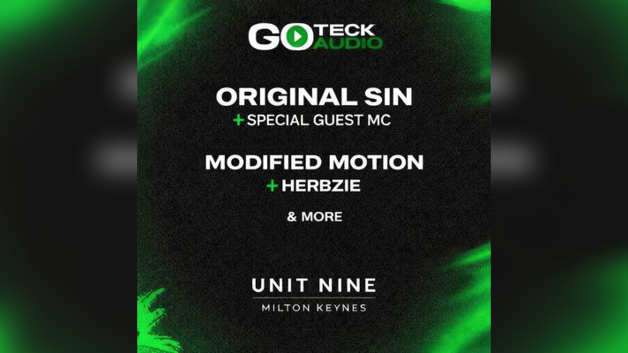 ORIGINAL SIN & MODIFIED MOTION - Unit nine DnB rave