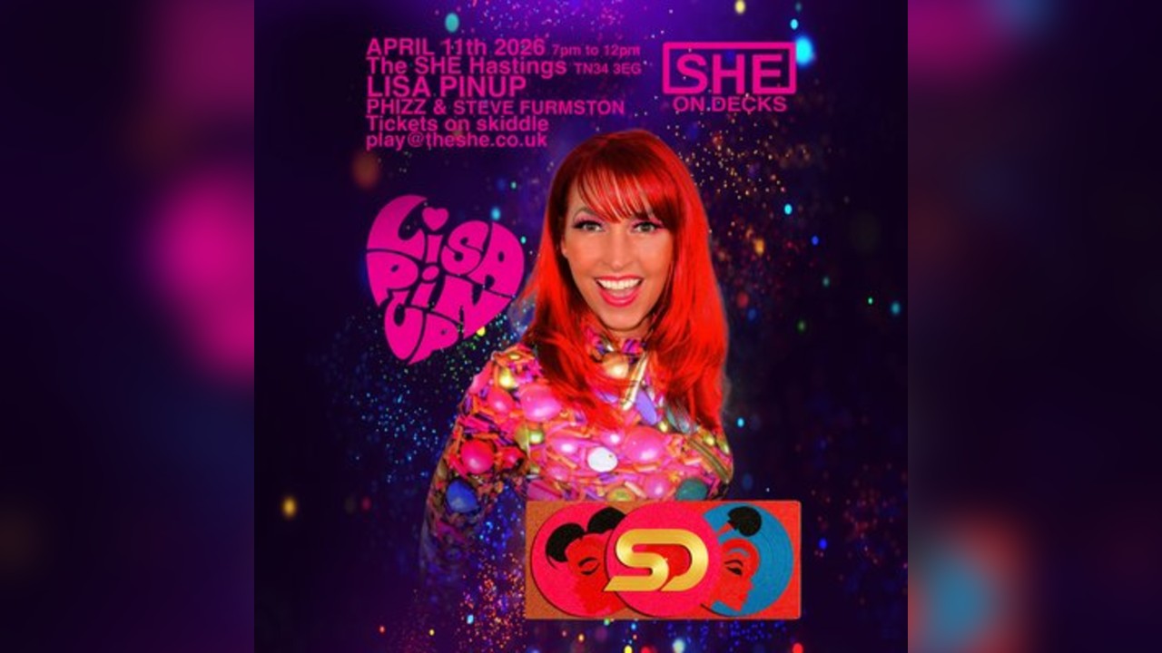 She On Decks with Lisa Pin-Up