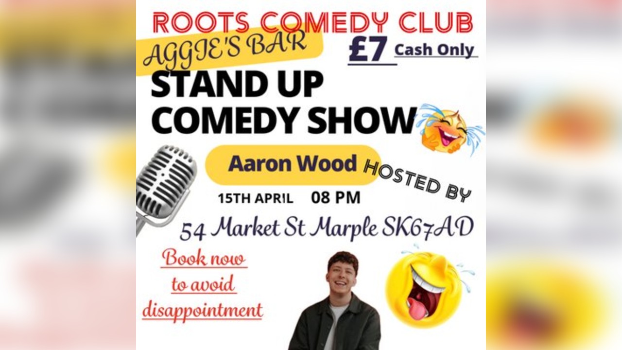 Roots comedy club live stand-up @ Aggie's Bar