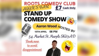 Roots comedy club live stand-up @ Aggie's Bar