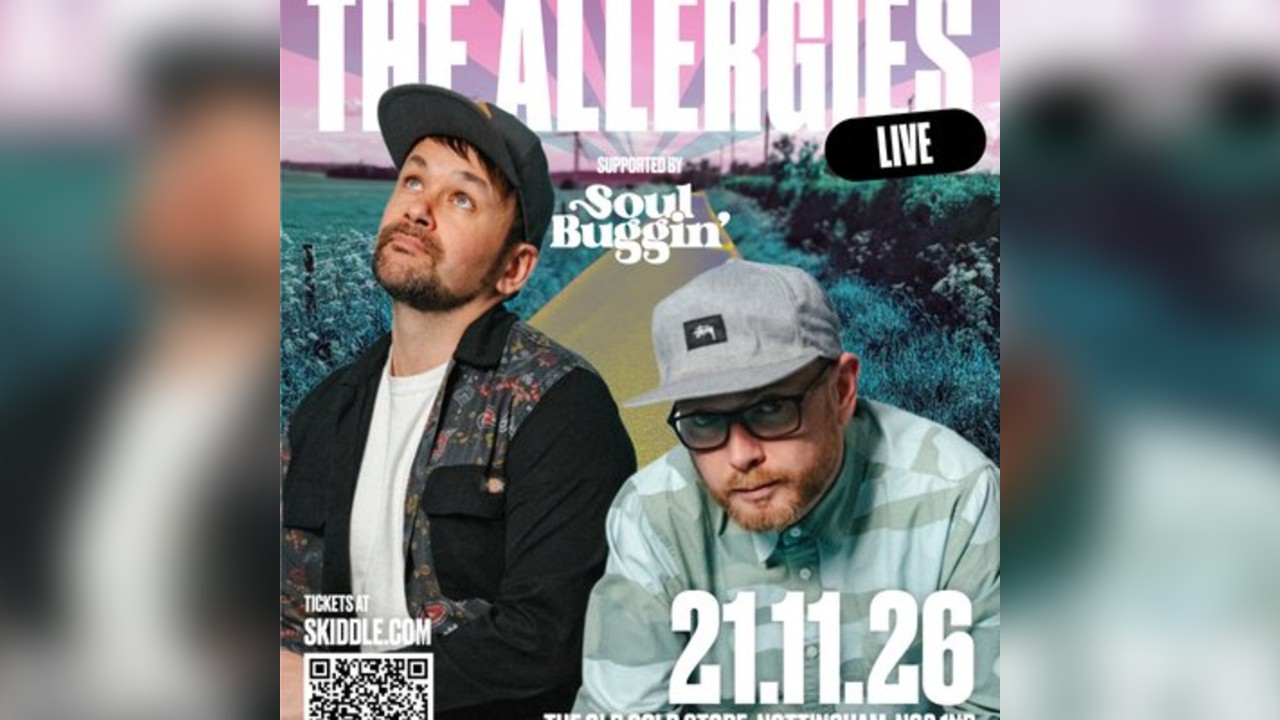 The Allergies (live), with support from the Soul Buggin' DJs