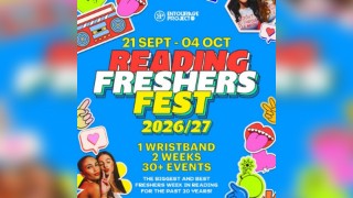 Reading Freshers Fest 26/27 - ON SALE NOW