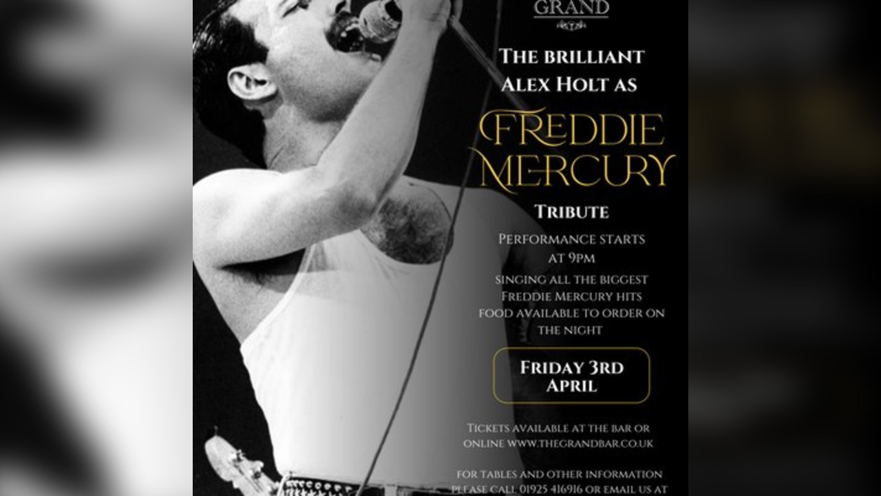 Freddie Mercury Tribute (Alex Holt)
