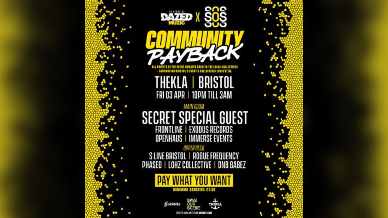 Dazed Muzic x SOS Community Payback