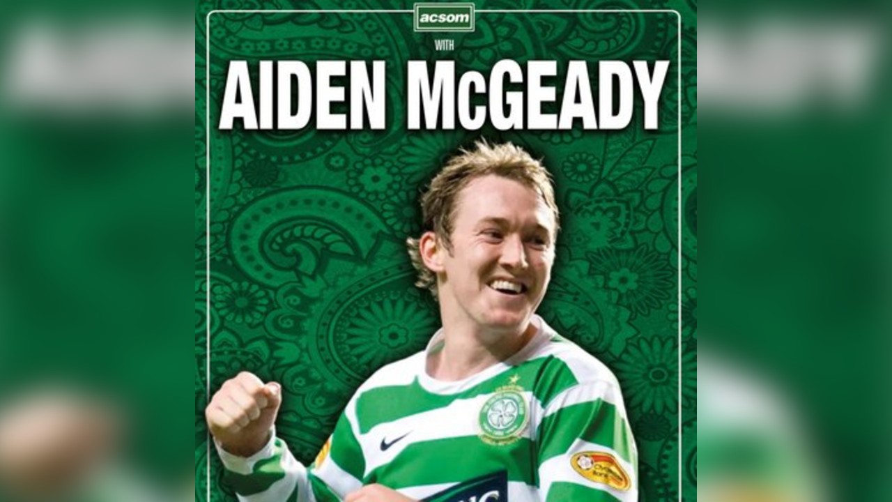AIDEN MCGEADY live with A Celtic State of Mind in Glasgow ACSOM
