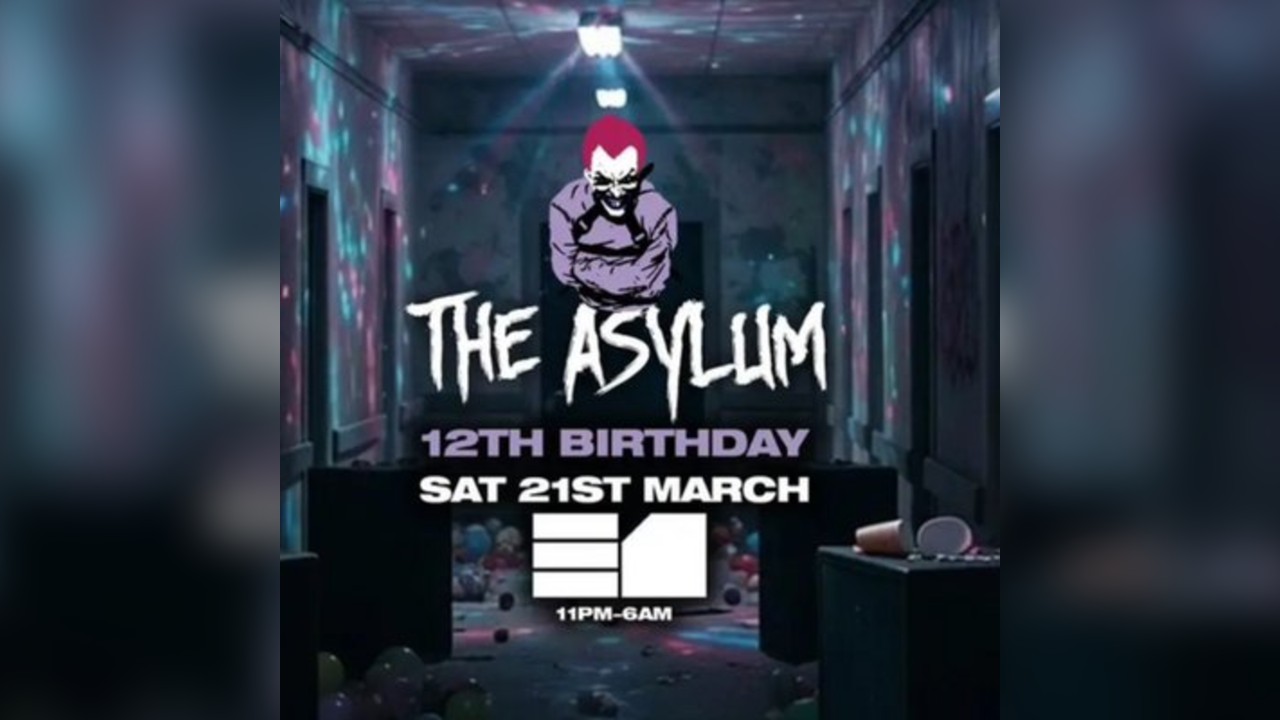 The ASYLUM 12TH Birthday Packback