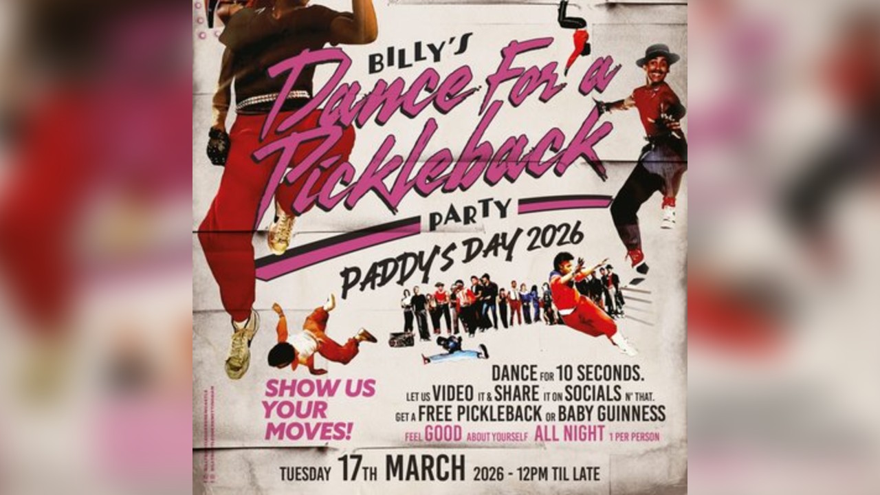 DANCE FOR A PICKLEBACK PARTY - Free Drinks