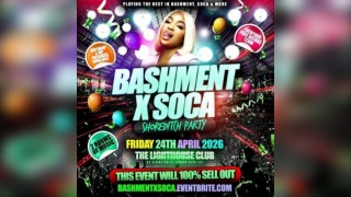 Bashment X Soca - Shoreditch Party - Everyone Free Before 12AM