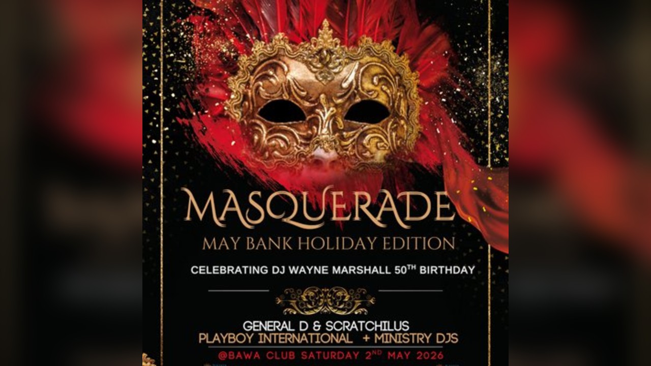 May Bank Holiday Masquerade Edition