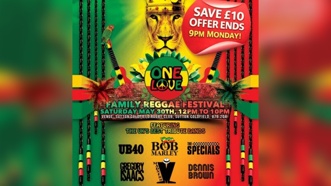 Sutton Coldfield One Love Family Reggae Music Festival