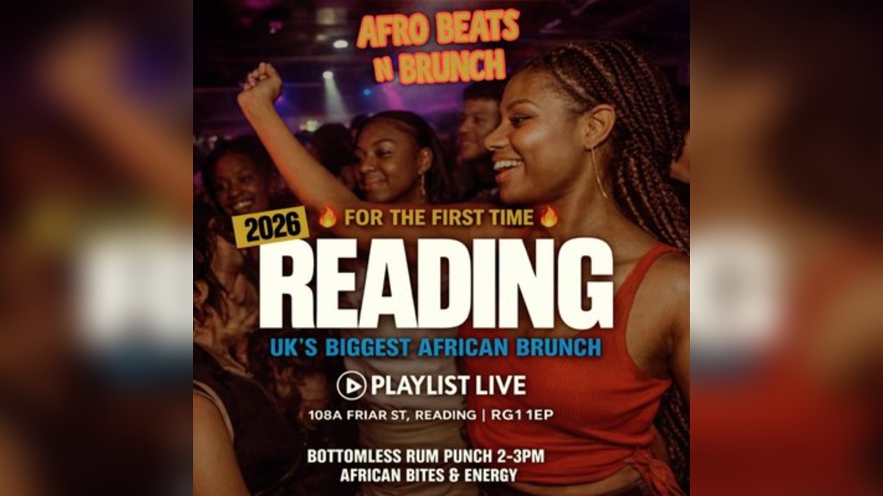 READING 31st May - Afrobeats N Brunch - Joy is coming