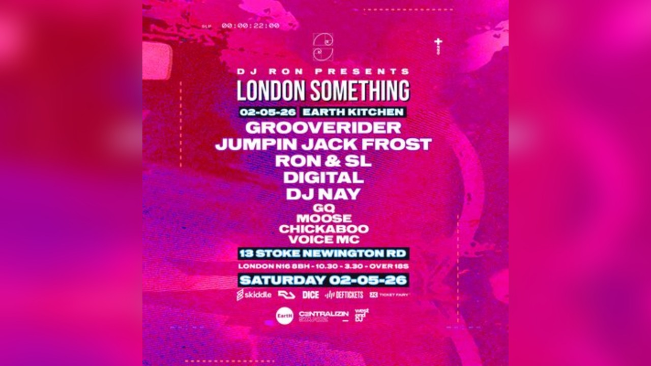 London Jungle Drum & Bass: Grooverider, JJ Frost, GQ, Chickaboo