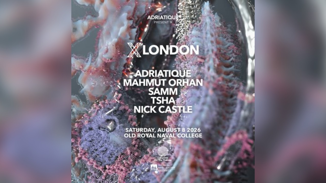 Adriatique present X on the Thames