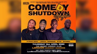 Comedy Shutdown - Bank Holiday Special London