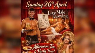 Male Live Drawing & Afternoon Tea