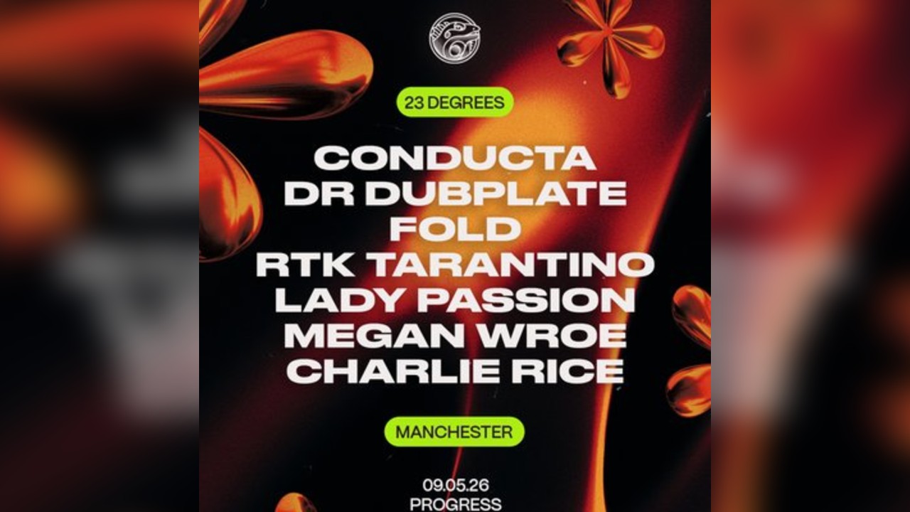 23 Degrees @ Progress // Conducta & Dr Dubplate