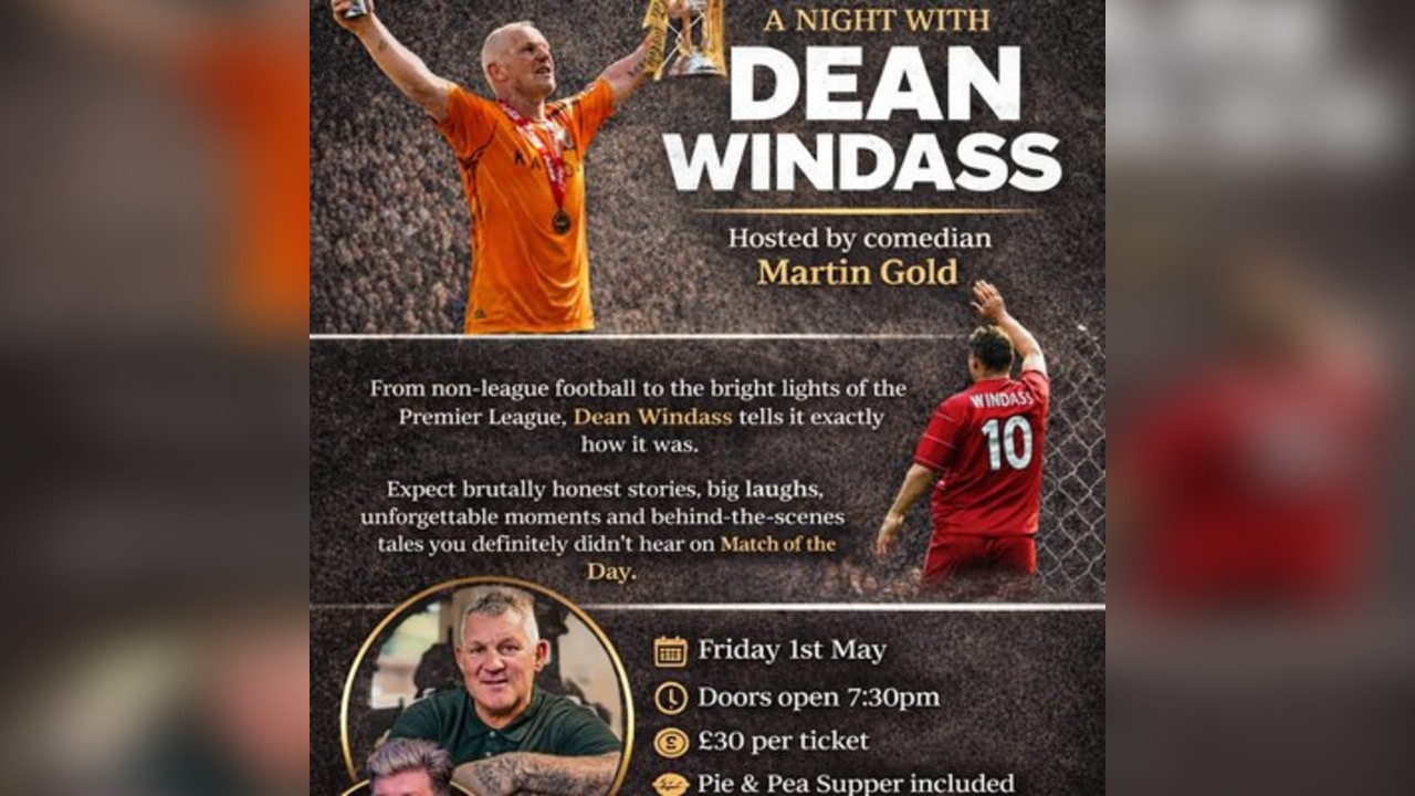 A Night with Dean Windass