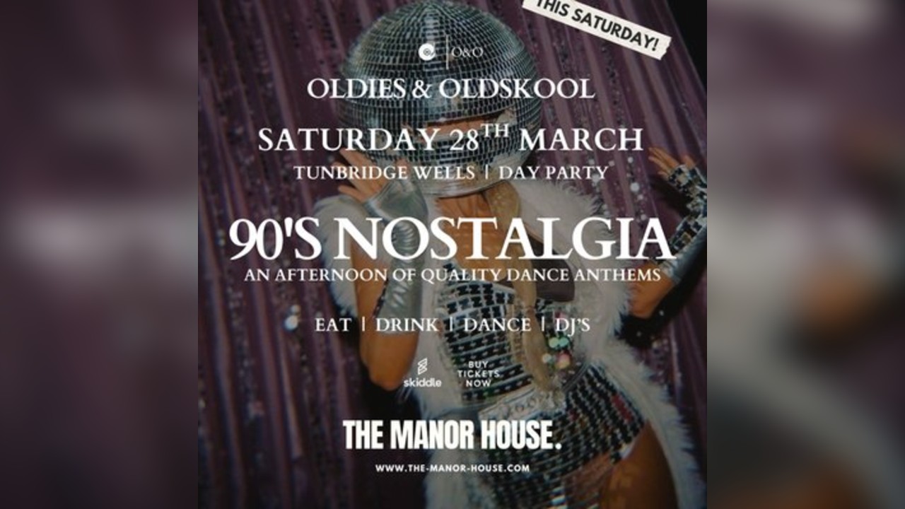 Oldies & Oldskool - 90's Nostalgia Day Party