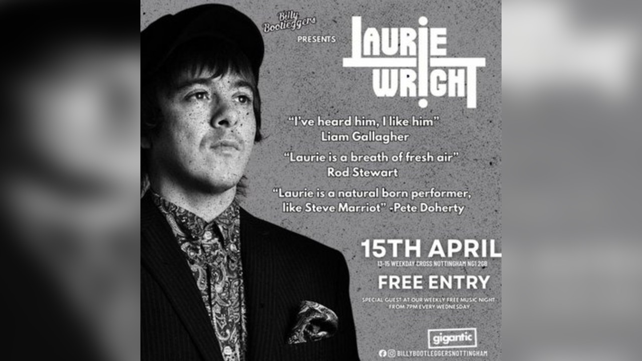 Laurie Wright - live @ Billy's