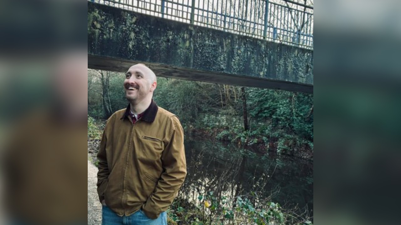 Calum Baird with support