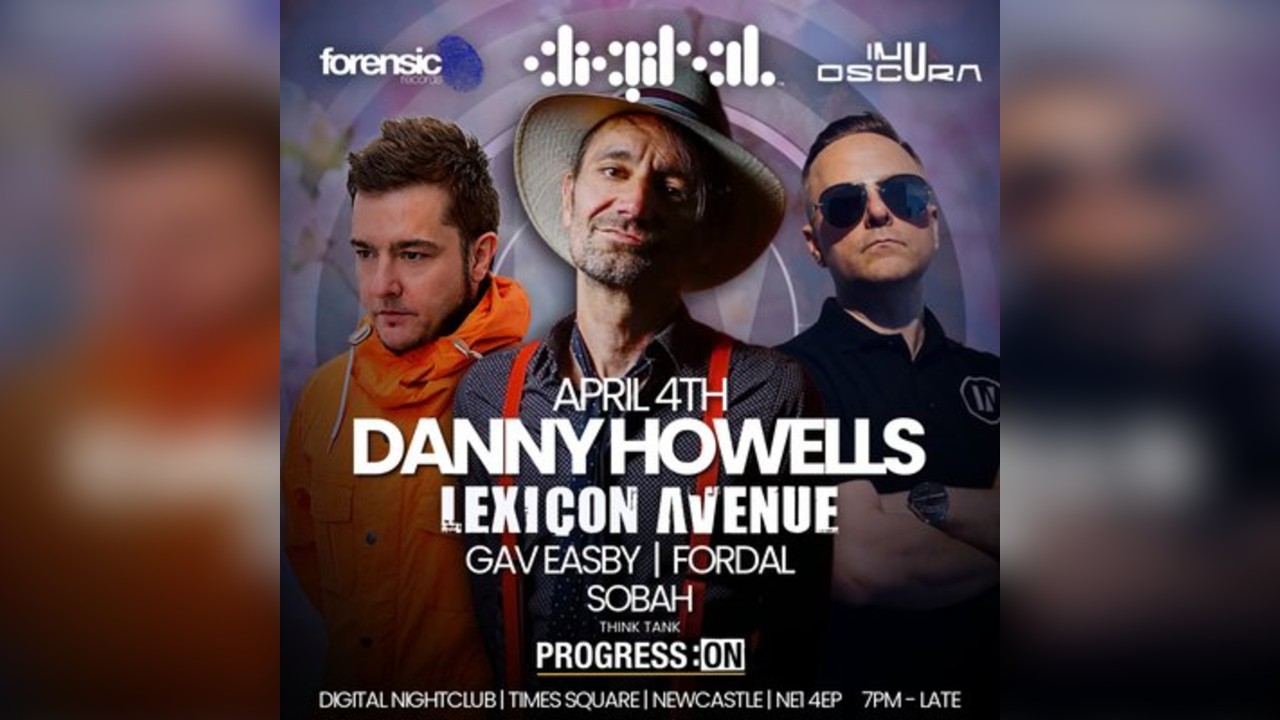 Forensic x inU x OSCURA (Danny Howells | Lexicon Avenue)