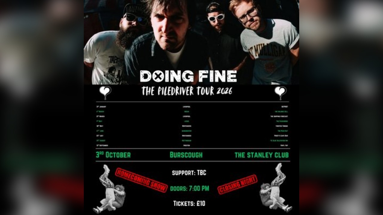 Doing Fine @ The Stanley Club (Piledriver Tour Homecoming Show)