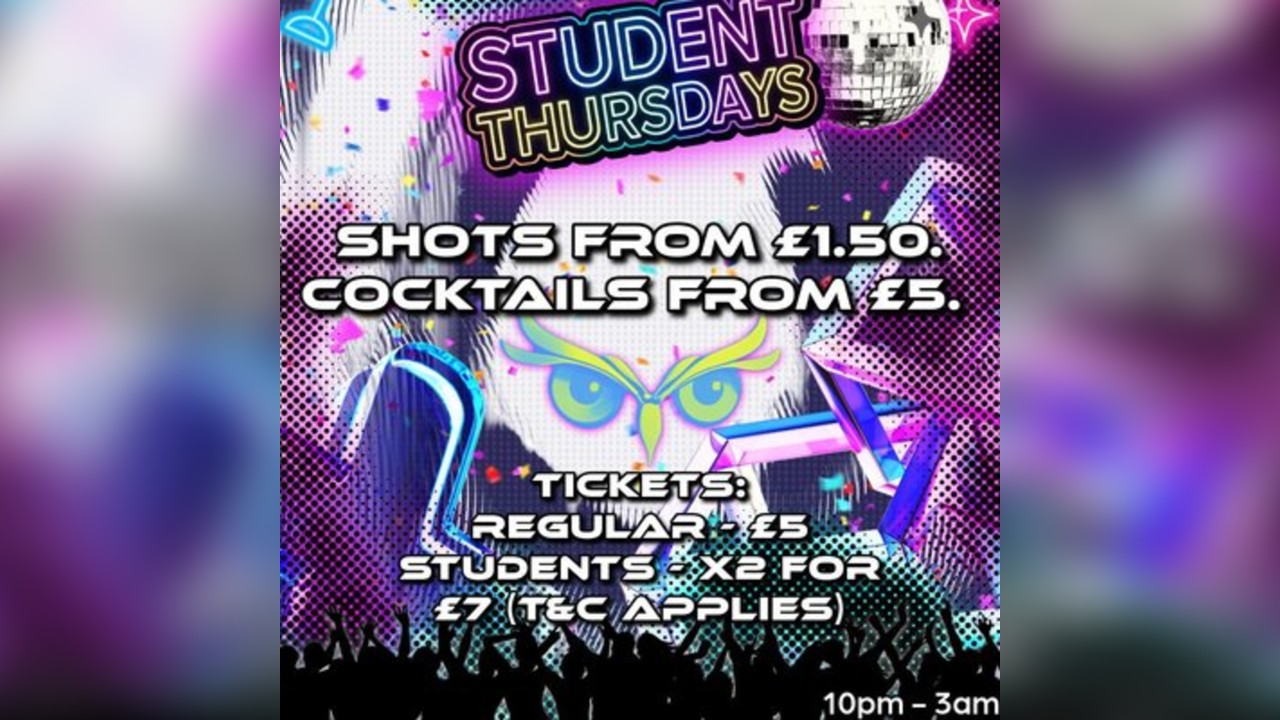 Student's Thursdays Bounce & Techno