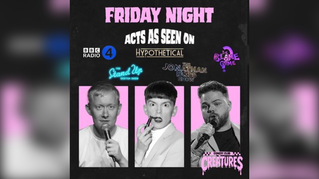 Friday Night Showcase|| Creatures Comedy Club
