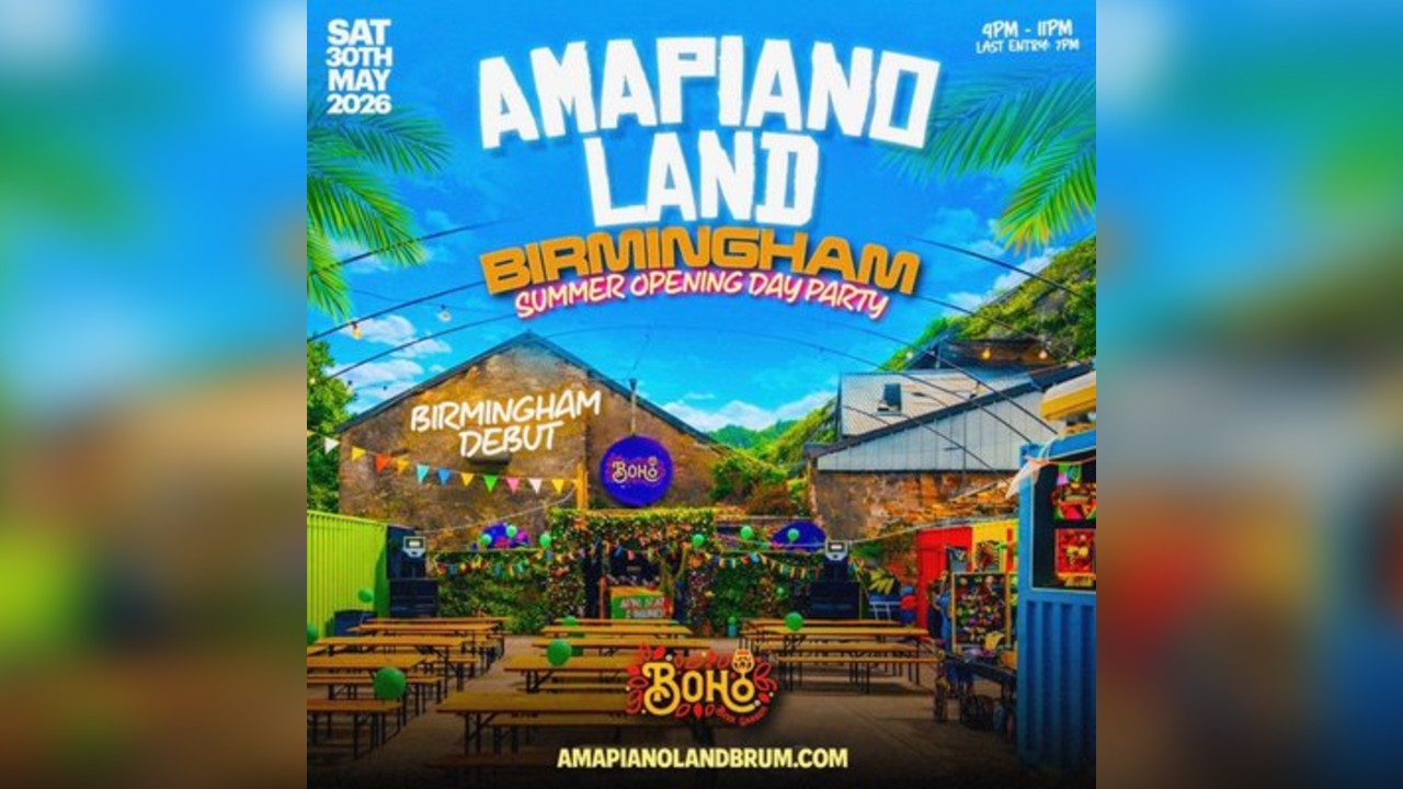 AMAPIANOLAND - Birmingham's Biggest Afrobeats & Amapiano Day Par