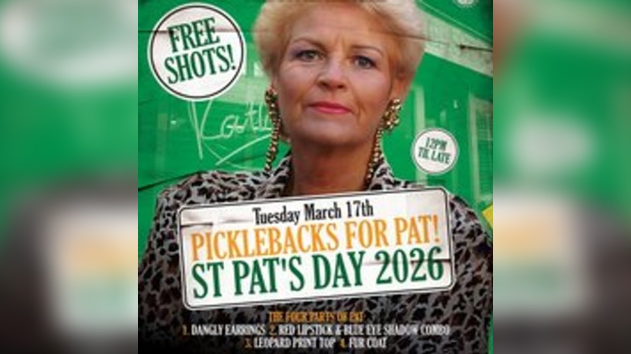 PICKLEBACKS FOR PAT - St Pat's Day 2026