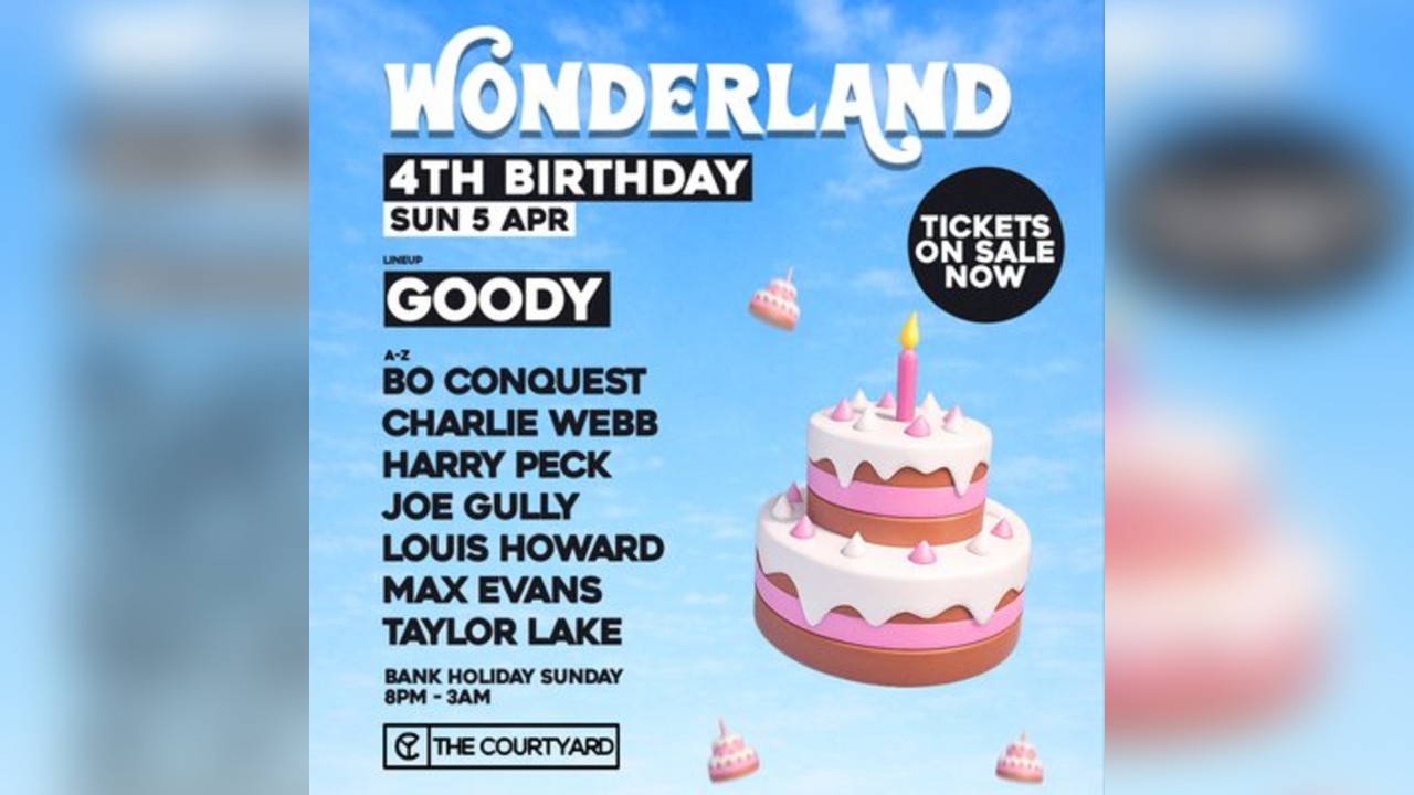 Wonderland 4th Birthday