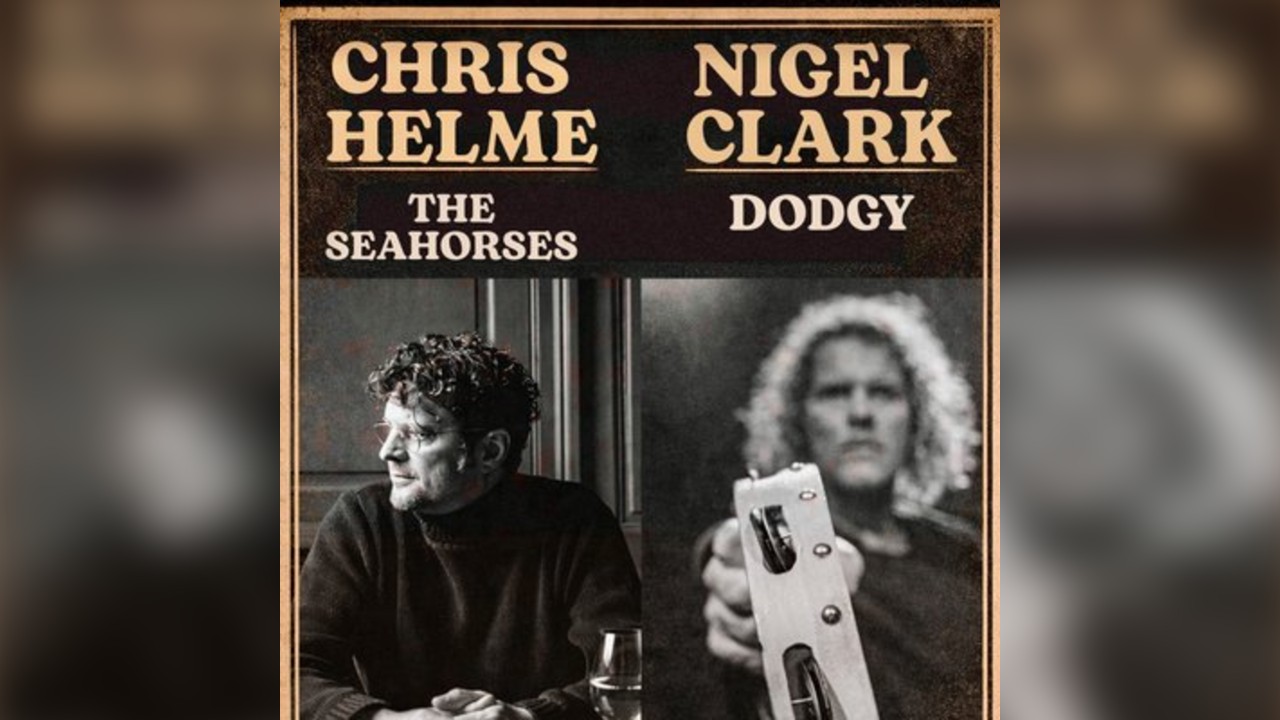 Nigel Clark (Dodgy) and Chris Helme (The Seahorses)