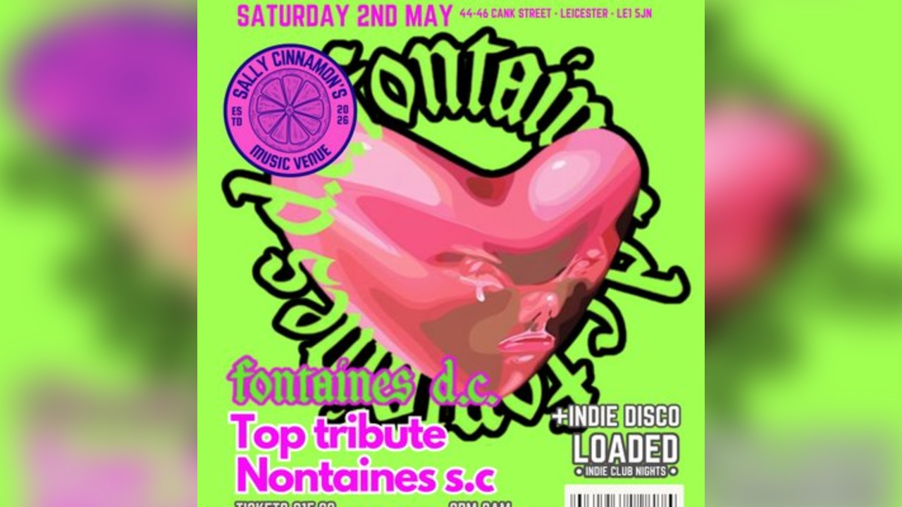 Fontaines D.C tribute night with INDIE DISCO