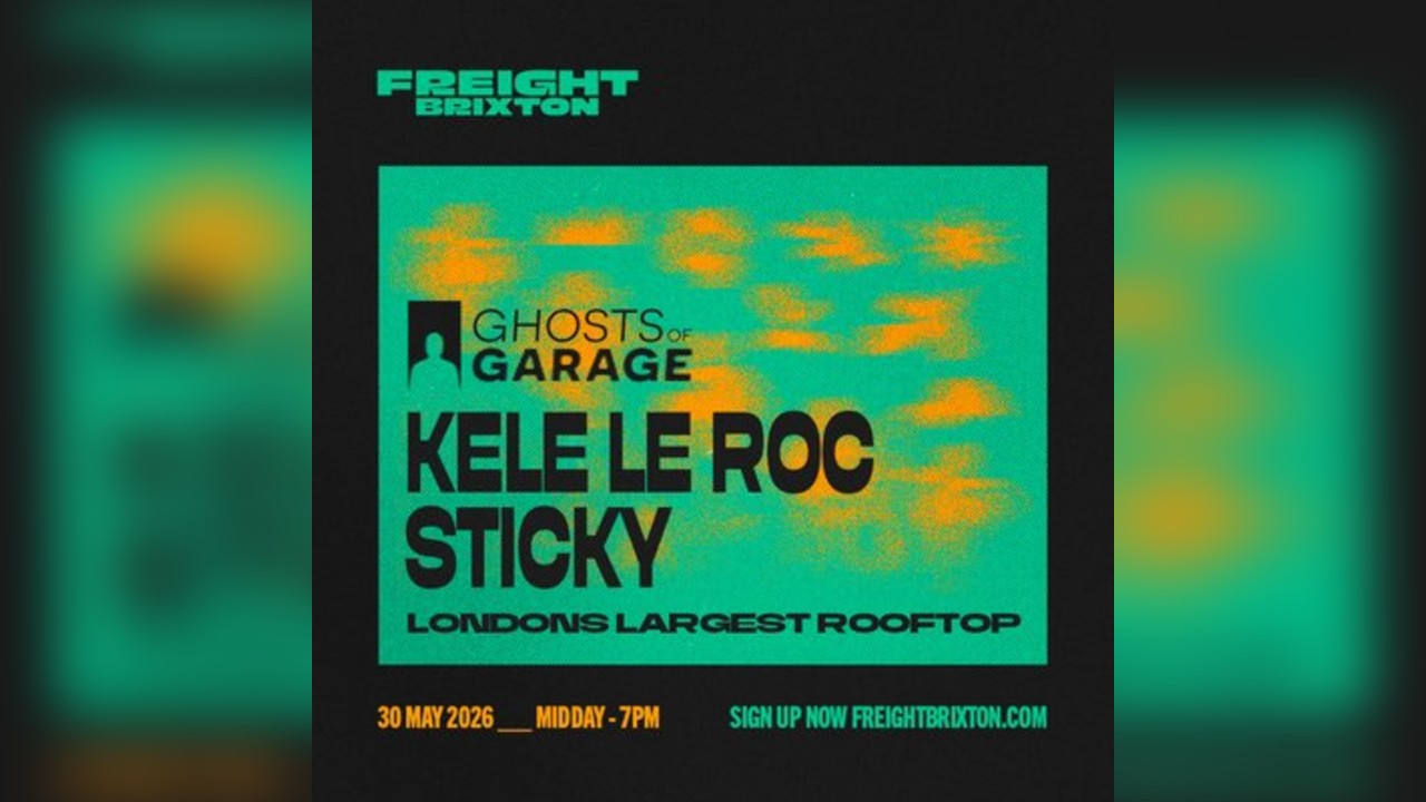 Ghosts of Garage Rooftop Day Party W Kele Le Roc & Sticky